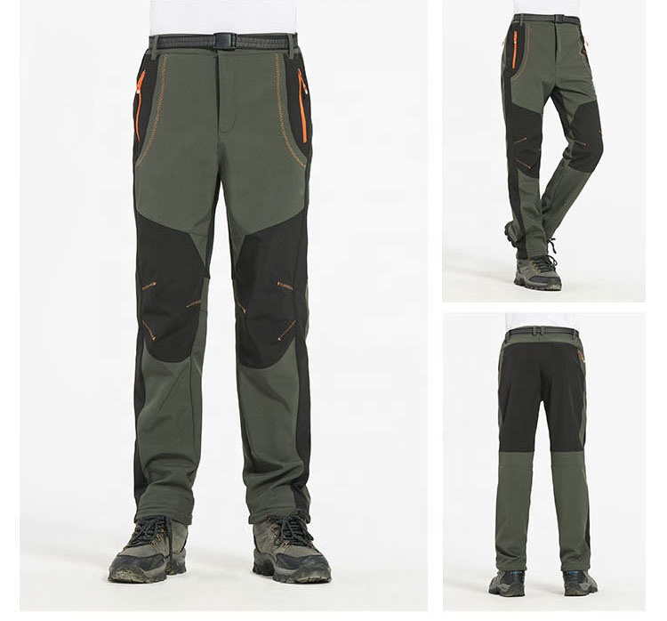 Unisex Waterproof Winter Hiking & Camping Pants – Warm Fleece Outdoor Trousers - Thumbnail 2