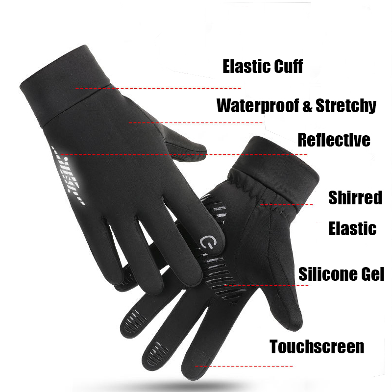 Thermal Waterproof Touchscreen Mittens - Thumbnail 2