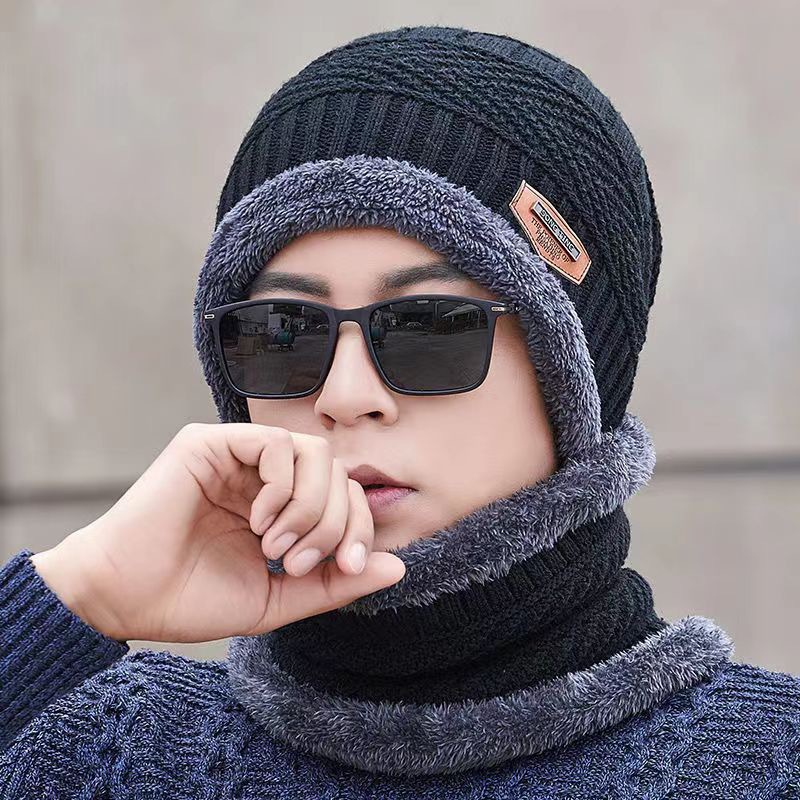 Knitted Winter Beanie Hat - Thumbnail 3