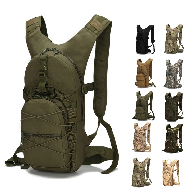 Unisex Tactical Hydration Backpack with Bladder – 20L Outdoor Pack