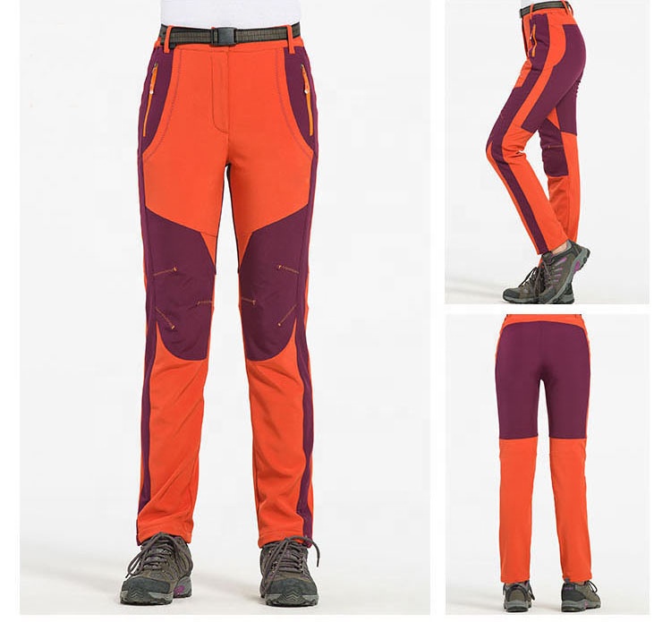 Unisex Waterproof Winter Hiking & Camping Pants – Warm Fleece Outdoor Trousers