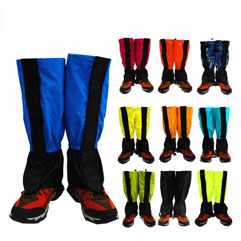 Unisex Waterproof Adjustable Hiking Leg Gaiters