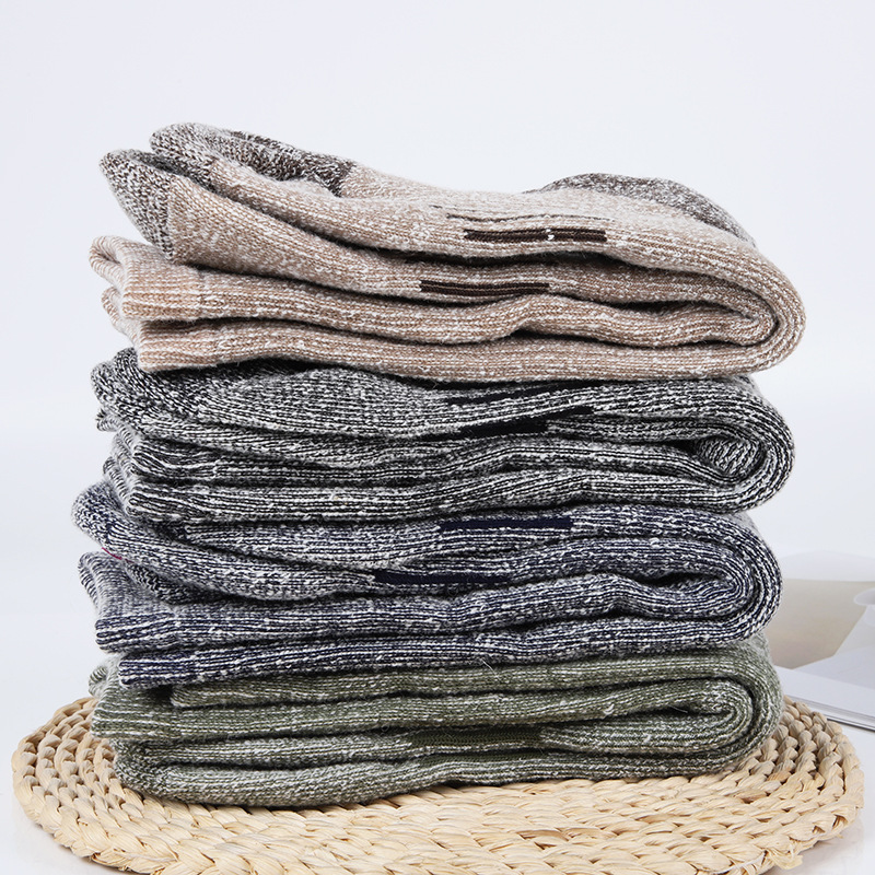 Cushioned Merino & Alpaca Wool Trekking Socks - Thumbnail 2