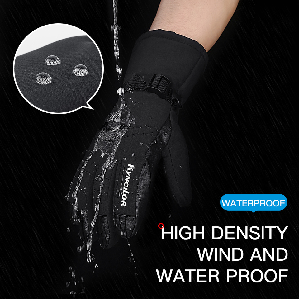 Waterproof Winter Ski & Snow Sports Gloves