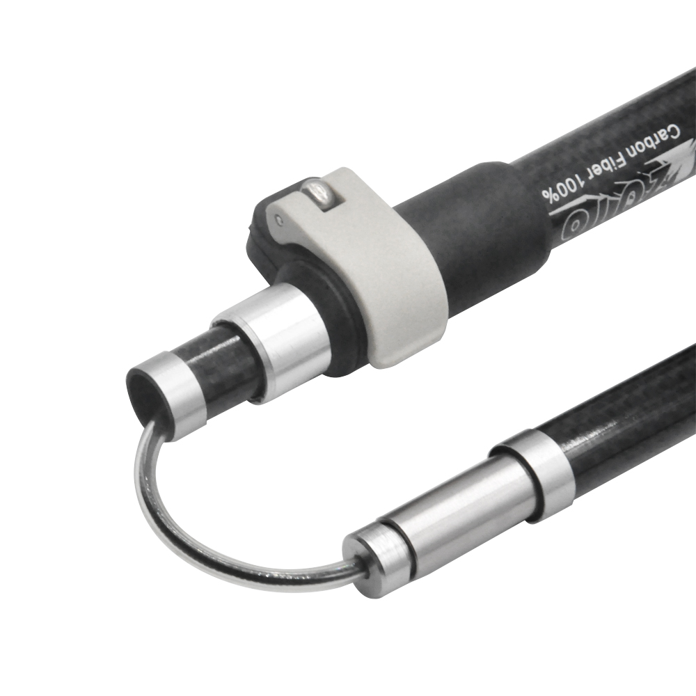 Ultralight Foldable Carbon Trekking Pole – Trifold Hiking Stick - Thumbnail 4