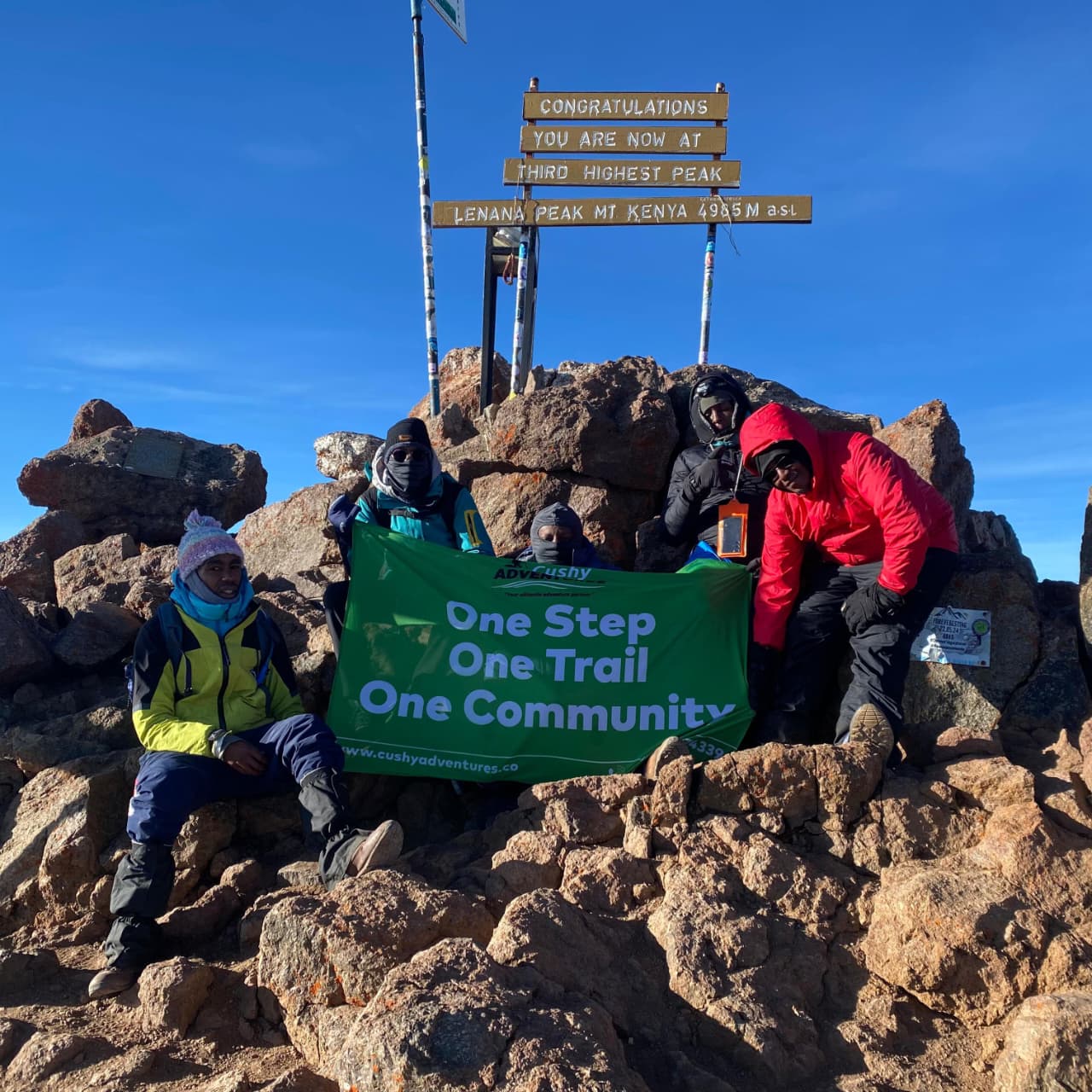THE GREAT ASCENT HIKING PROGRAM-MT.KENYA COHORT